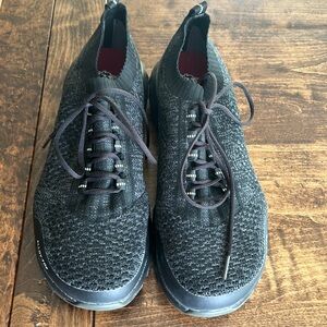 Rocky Men's Black Alloy Toe WORKKNIT Work Shoe Size 11.5